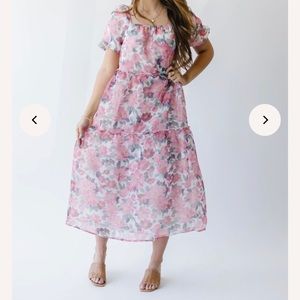Piper&Scoot Midi Floral Dress